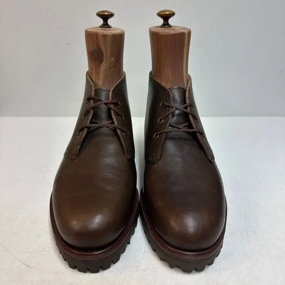 NWOT 1993 Polo Ralph Lauren Sportsman Chukka Boots NOS RARE Lug Sole MiUSA 8 D